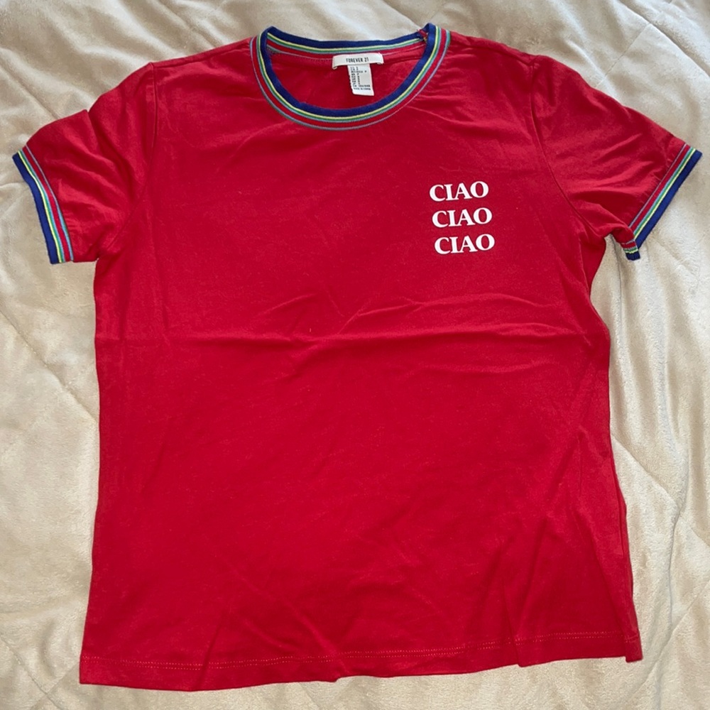 Forever 21 “Ciao Ciao Ciao” Tee